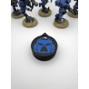 3 mini compteurs 0 à 14 vie / blessure compatible Warhammer Space Marine casque