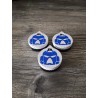 3 mini compteurs 0 à 14 vie / blessure compatible Warhammer Space Marine casque