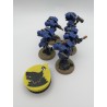 3 mini-tellers van 0 tot 14 levens/verwondingen, compatibel met Warhammer Space Wolves