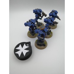 3 minicontadores de 0 a 14 vidas/heridas, compatibles con Warhammer: Black Templars