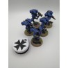 3 mini-tellers van 0 tot 14 levens/verwondingen, compatibel met Warhammer Black Templars