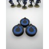 3 minicontadores de 0 a 14 vidas/heridas, compatibles con Warhammer Ultramarine
