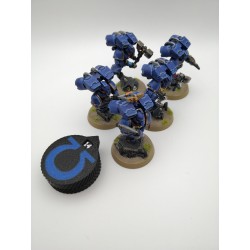 3 mini compteurs 0 à 14 vie / blessure compatible Warhammer ultramarine