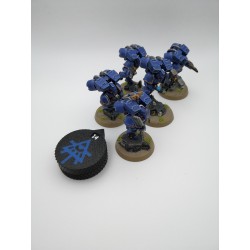 3 mini counters (0–14 lives/wounds), compatible with Warhammer Aeldari