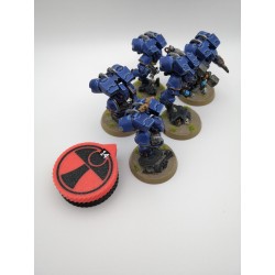 3 mini contatori da 0 a 14 punti vita/ferite, compatibili con Warhammer Farsight T'au