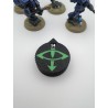3 mini-tellers van 0 tot 14 levens/verwondingen, compatibel met Warhammer Sons of Horus
