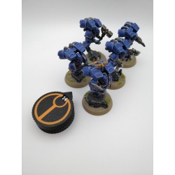 3 Mini-Zähler (0 bis 14 Leben/Verletzungen), kompatibel mit Warhammer T'au