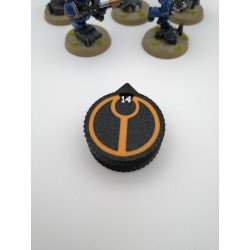3 Mini-Zähler (0 bis 14 Leben/Verletzungen), kompatibel mit Warhammer T'au