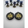 2 counters (0–20) for life/wounds, compatible with Warhammer Aeldari