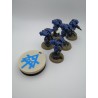2 tellers van 0 tot 20 levens/verwondingen, compatibel met Warhammer Aeldari