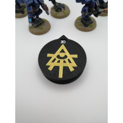 2 counters (0–20) for life/wounds, compatible with Warhammer Aeldari