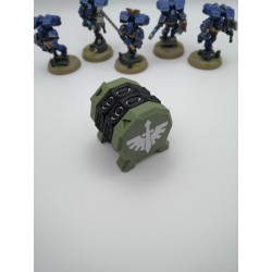 Bevelsteller 0-99, Premium-versie, geschikt voor wargames in de stijl van Warhammer / Dark Angels