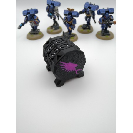 Premium version of the 0–99 command counter, compatible with Warhammer-style wargames / Emperor’s Children