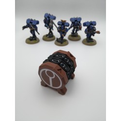 Contatore di comando 0-99, versione Premium, compatibile con wargame in stile Warhammer / T'au