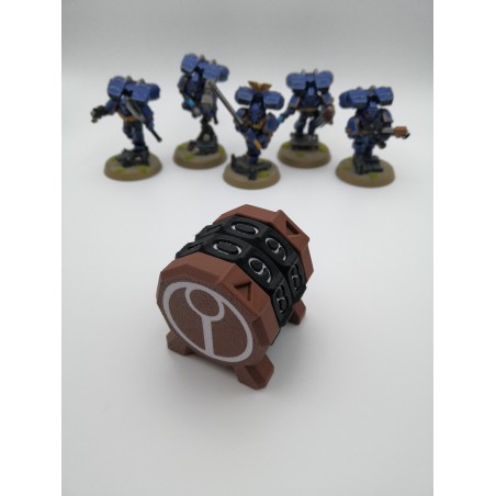 Befehlszähler 0–99, Premium-Version, kompatibel mit Wargames im Stil von Warhammer / Tau