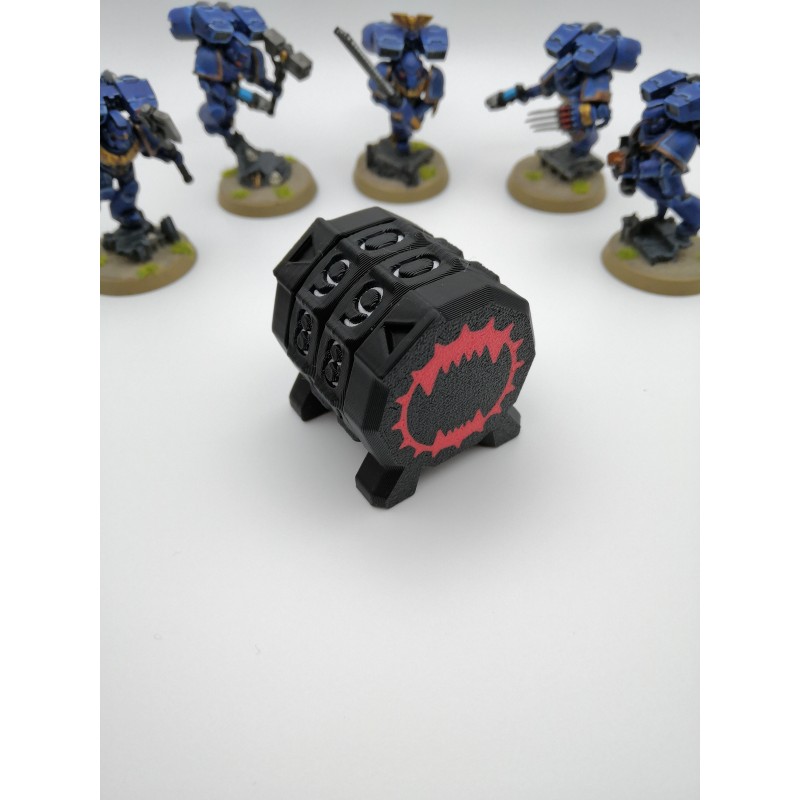 Befehlszähler 0–99, Premium-Version, kompatibel mit Wargames im Stil von Warhammer / World Eater