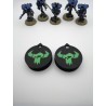 2 compteurs 0 à 20 vie / blessure compatible Warhammer Orks