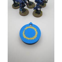2 contadores de 0 a 20 de vida/daño, compatibles con Warhammer Thousand Sons