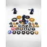 Caja de 94 fichas básicas compatibles con Warhammer Kill Team