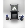 Storage box for 27 dice – Compatible with Warhammer-style wargames – Death Guard-inspired