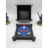 Boite de rangement pour 27 dés – Compatible wargame type Warhammer – inspiration Space Marine