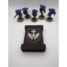 Opbergdoos voor 15 dobbelstenen – Geschikt voor wargames zoals Warhammer – geïnspireerd op Adepta Sororitas