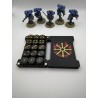 Storage box for 15 dice – Compatible with Warhammer-style wargames – Chaos-inspired