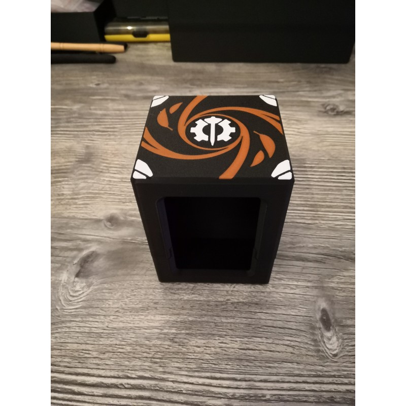 Caja de baraja 50+ cartas con compartimento extraíble Versión Gráfica Axiom - Altered TCG