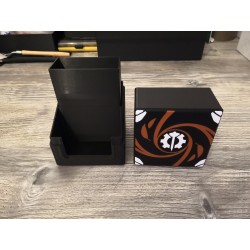 Deckbox 50+ Karten mit herausnehmbarem Fach Version Graphic Axiom - Altered TCG