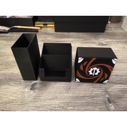 Deckbox 50+ Karten mit herausnehmbarem Fach Version Graphic Axiom - Altered TCG