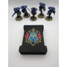 Opbergdoos voor 15 dobbelstenen – Geschikt voor wargames zoals Warhammer – geïnspireerd op de Thousand Sons
