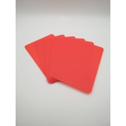 Lot de 6 séparateurs de couleur unis pour boite de rangement cartes standards
