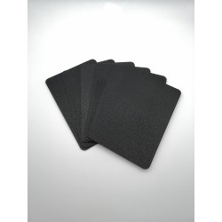 Set of 6 plain coloured dividers for standard card storage boxes