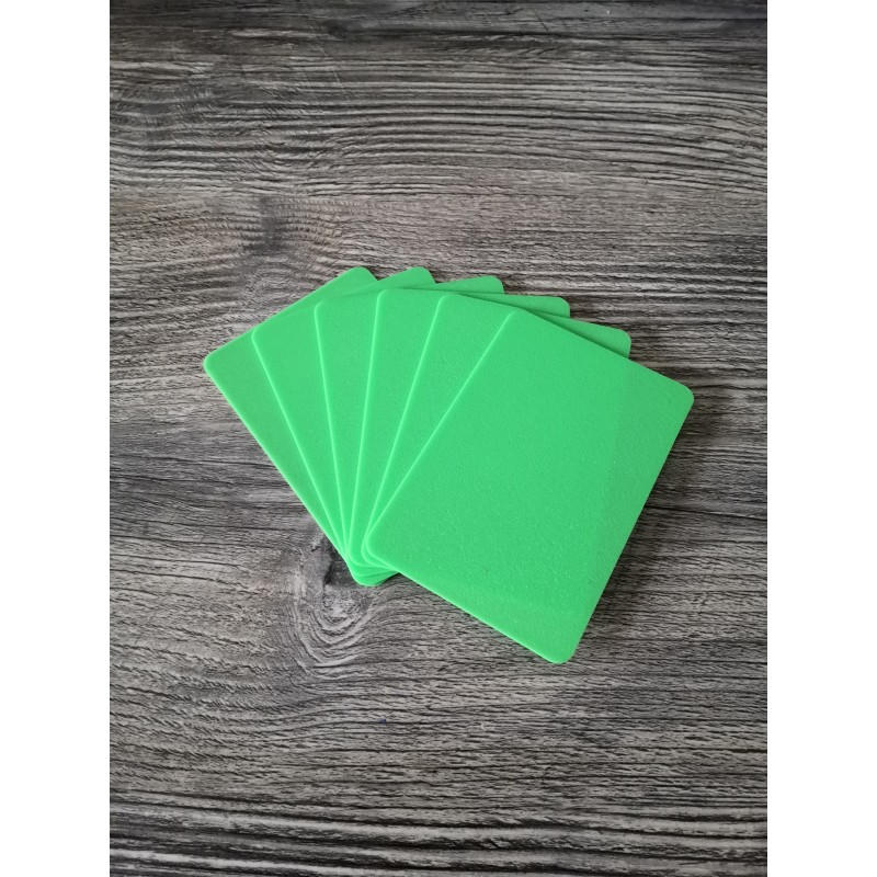 Lot de 6 séparateurs de couleur unis pour boite de rangement cartes standards Lot de 6 séparateurs de couleur unis pour boite de rangement cartes standards