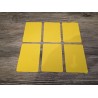Lot de 6 séparateurs de couleur unis pour boite de rangement cartes standards