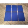 Lote de 6 separadores de colores lisos para caja de almacenamiento de tarjetas estándar