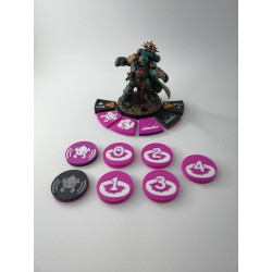 Tyranids Reveners - 36 gettoni bifacciali compatibili con Kill Team di Warhammer