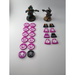 Tyranids Reveners - 36 jetons double face compatible Kill Team Warhammer