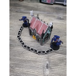 4 reglettes flexibles 6, 8, 10 et 12 pouces compatible wargame style Warhammer 40k, Kill Team, Age of Sigmar