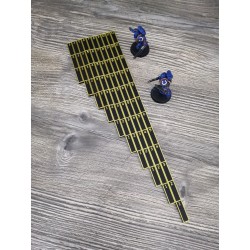 10 réglettes 3 à 12 pouces compatible wargame style Warhammer 40k, Kill team, Age of Sigmar