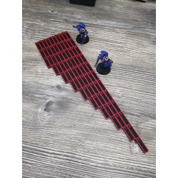 10 reglas de 3 a 12 pulgadas compatibles con juegos de guerra del estilo Warhammer 40k, Kill Team y Age of Sigmar