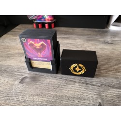 Deck box +60 sleeved cards with Lorcana logo - Lorcana TCG