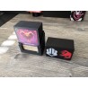 Kaartenbox + 60 kaarten in hoesjes met het Acier Rubis-logo - Lorcana TCG