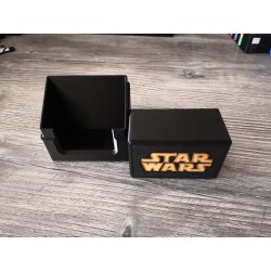 Kartenschachtel + 60 Karten in Hüllen mit Star Wars-Logo – Star Wars Unlimited TCG
