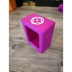 Caja de cartas +60 cartas protegidas con fundas con el logotipo de Aggression - Star Wars Unlimited TCG