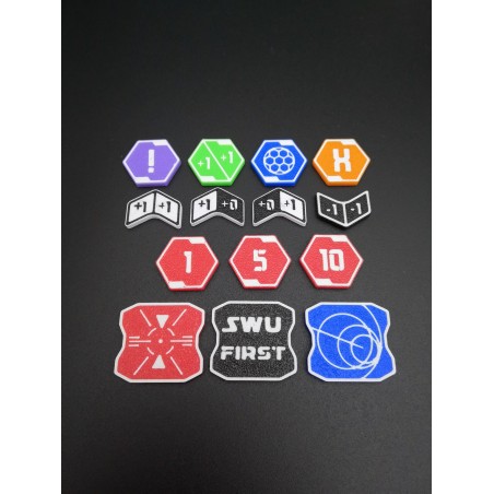 Pack of 60 tokens for the Star Wars Unlimited card game