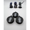 3 mini-tellers van 0 tot 14 levens/verwondingen, compatibel met Warhammer Iron Hand