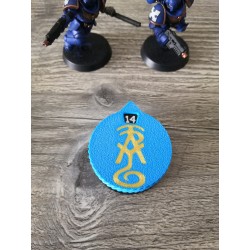 3 mini compteurs 0 à 14 vie / blessure compatible Warhammer Lumineth