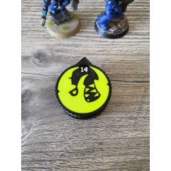 3 minicontadores de 0 a 14 vidas/heridas, compatibles con Warhammer Gloomspite Gitz