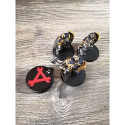 3 mini compteurs 0 à 14 vie / blessure compatible Warhammer Skaven